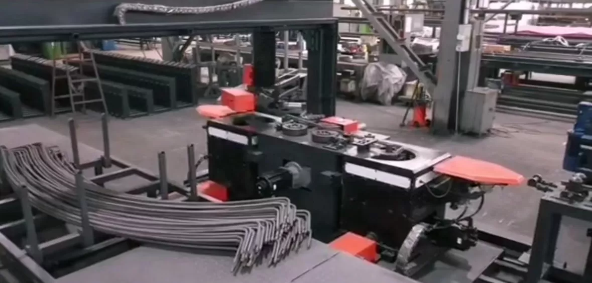CNC Rebar Arc & Bend Machine